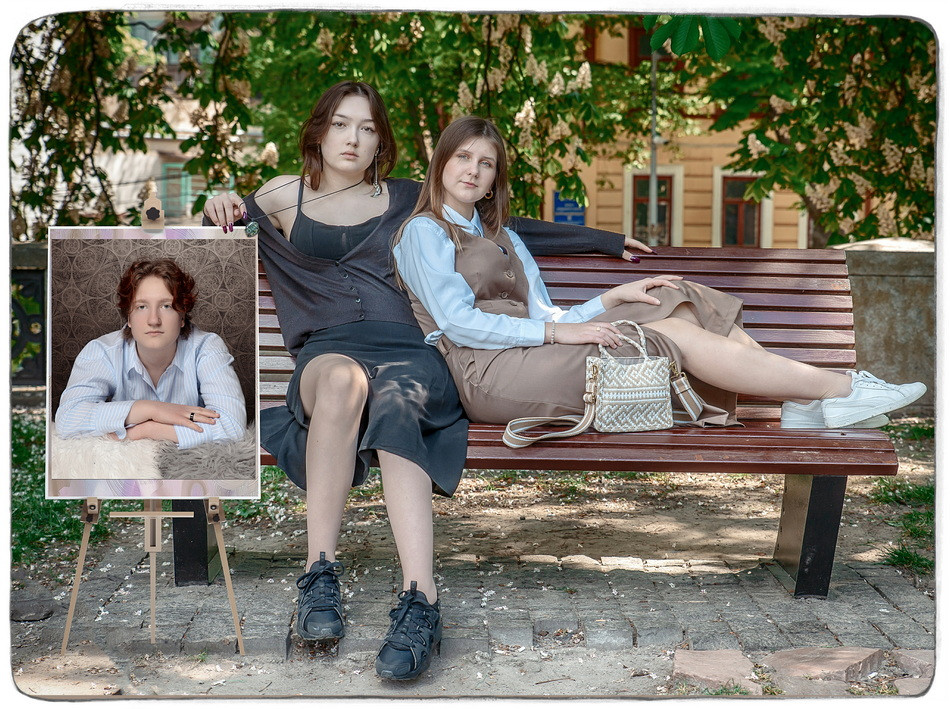 Весняна фотосесія на Андріївському. Фото вибірка